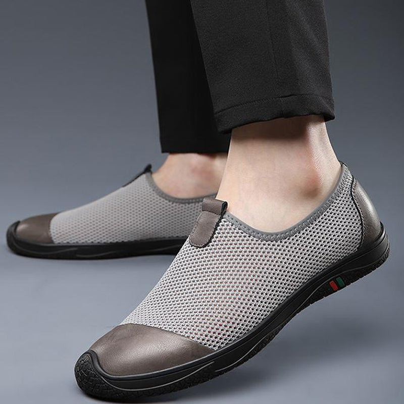 🔥Hot Sale 50% Rabatt🔥Lässige, atmungsaktive Mesh-Schuhe für Herren mit weicher Sohle