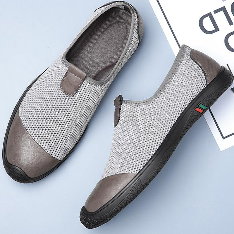 🔥Hot Sale 50% Rabatt🔥Lässige, atmungsaktive Mesh-Schuhe für Herren mit weicher Sohle