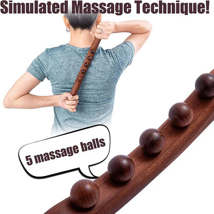 🔥Hot Sale 50% Rabatt🔥🥰Lymphmassagestab aus Holz