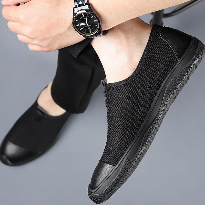 🔥Hot Sale 50% Rabatt🔥Lässige, atmungsaktive Mesh-Schuhe für Herren mit weicher Sohle