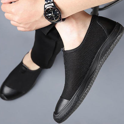 🔥Hot Sale 50% Rabatt🔥Lässige, atmungsaktive Mesh-Schuhe für Herren mit weicher Sohle
