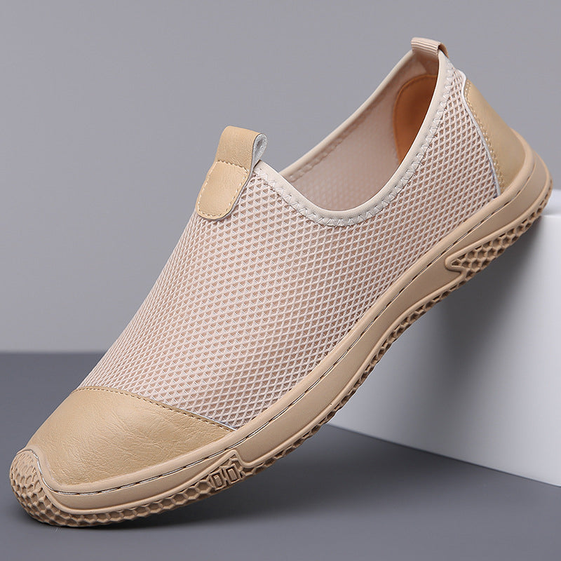 🔥Hot Sale 50% Rabatt🔥Lässige, atmungsaktive Mesh-Schuhe für Herren mit weicher Sohle