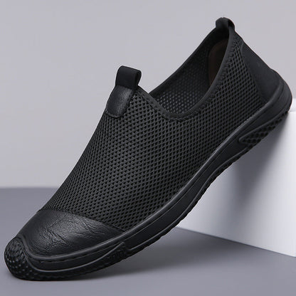 🔥Hot Sale 50% Rabatt🔥Lässige, atmungsaktive Mesh-Schuhe für Herren mit weicher Sohle
