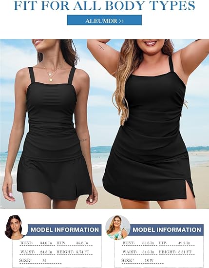 💥Letztes Tagessonderangebot 50% RABATT🩱Vintage-Tankini-Badeanzüge mit Bauchkontrolle für Damen