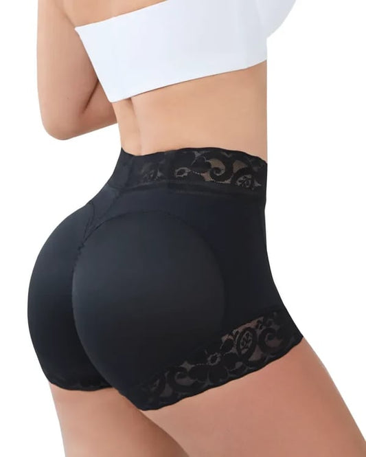 🎁✨Frauen Spitze Klassisch Täglich Tragen Body Shaper Hintern Lifter Panty Glättender Slip